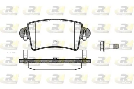Колодки гальмівні (задні) Renault Master 97-10/Opel Movano A 98-10 ROADHOUSE 2833.00