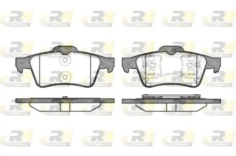Комплект гальмівних колодок (задніх) Ford Connect 02 ROADHOUSE 2842.00