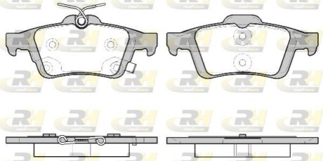 Гальмівні колодки ROADHOUSE 2842.11