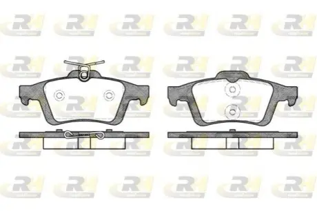 Колодки гальмівні (задні) Ford Connect 02 ROADHOUSE 2842.30