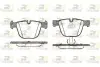 Колодки гальмівні (задні) BMW 5 (E60/65)/X5 (E70/F15)/X6 (E71/E72) 3.0-4.4 08 ROADHOUSE (2892.00) зображення 1