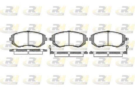 Тормозные колодки дисковые ROADHOUSE 2951.02