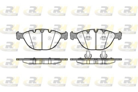 Тормозные колодки дисковые ROADHOUSE 2958.00