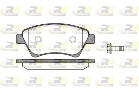 Колодки гальмівні (передні) Renault Kangoo 4x4 01 ROADHOUSE 2976.00