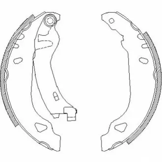 Фото Тормозные колодки барабанные ROADHOUSE (4179.01) изображение 1