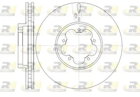 Фото 1 — Диск гальмівної (передній) Ford Transit 06-14 (300x28) ROADHOUSE (61022.10) Фото Диск гальмівної (передній) Ford Transit 06-14 (300x28) ROADHOUSE (61022.10) зображення 1