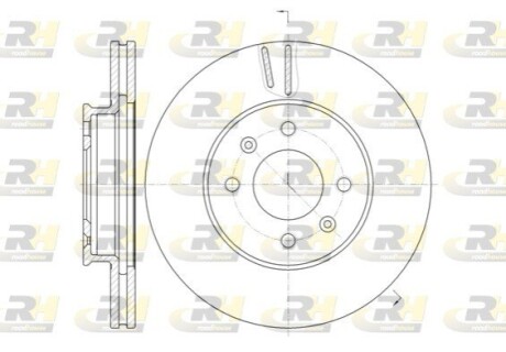 Тормозной диск ROADHOUSE 61023.10