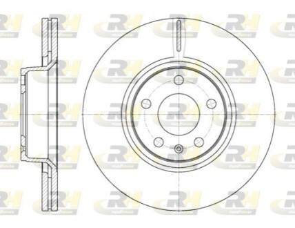 Гальмівні диски ROADHOUSE 6110110 (фото 1)