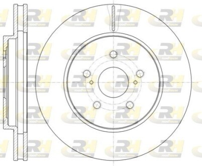 Тормозной диск ROADHOUSE 61136.10