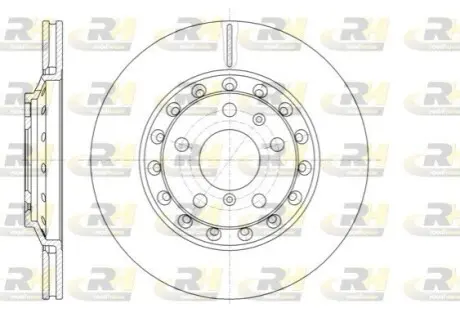 Фото Гальмівні диски ROADHOUSE (61155.10) зображення 1