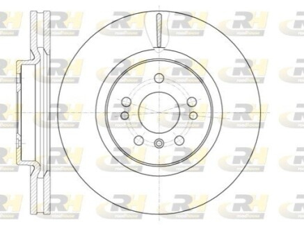 Тормозной диск ROADHOUSE 61165.10