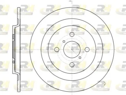 Фото Гальмівний диск ROADHOUSE (61173.00) зображення 1