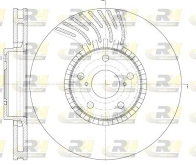 Фото Гальмівні диски ROADHOUSE (61179.10) зображення 1