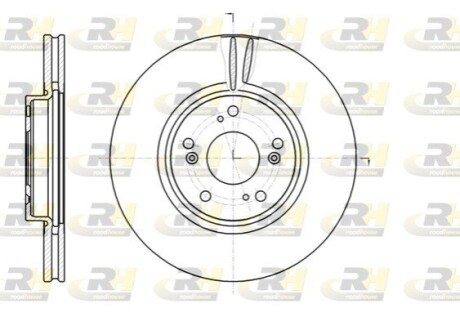 Тормозной диск ROADHOUSE 61218.10