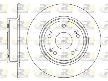 Тормозной диск ROADHOUSE 61278.00