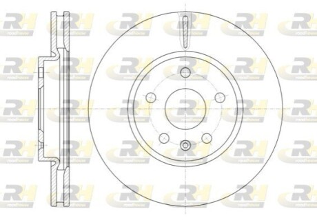 Тормозной диск ROADHOUSE 61286.10