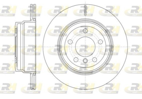 Гальмівні диски ROADHOUSE 61287.10