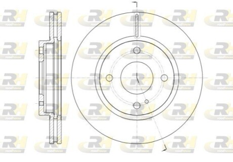 Тормозной диск ROADHOUSE 61299.10