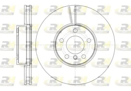 Тормозной диск ROADHOUSE 61307.10