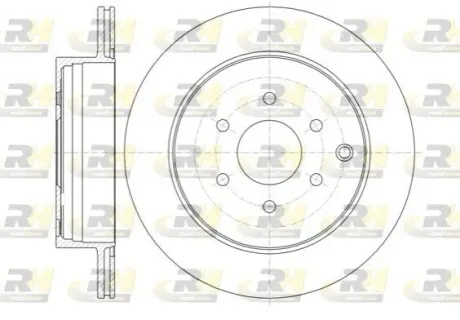 Фото Гальмівні диски ROADHOUSE (61354.10) зображення 1