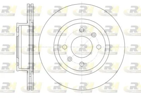 Фото Гальмівний диск ROADHOUSE (61365.10) зображення 1