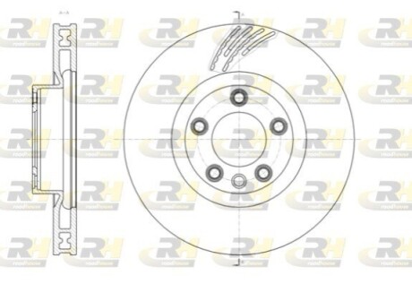 Тормозной диск ROADHOUSE 61419.11 (фото 1)