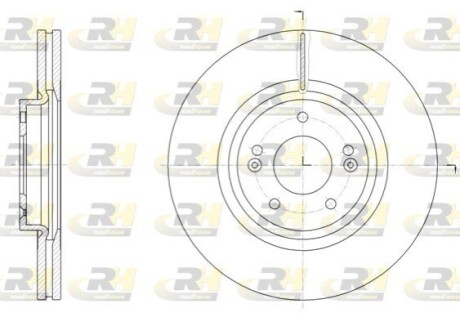 Гальмівні диски ROADHOUSE 61514.10