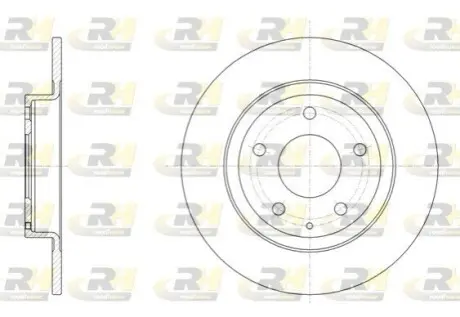 Фото Тормозной диск ROADHOUSE (61519.00) изображение 1