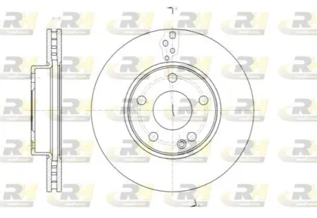 Фото Гальмівні диски ROADHOUSE (61521.10) зображення 1