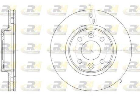 Тормозной диск ROADHOUSE 61535.10