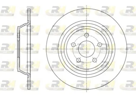 Фото Гальмівні диски ROADHOUSE (61604.00) зображення 1
