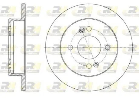 Фото Тормозной диск ROADHOUSE (61609.00) изображение 1