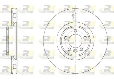 Фото 1 — Тормозной диск ROADHOUSE (61611.10) Фото Тормозной диск ROADHOUSE (61611.10) изображение 1
