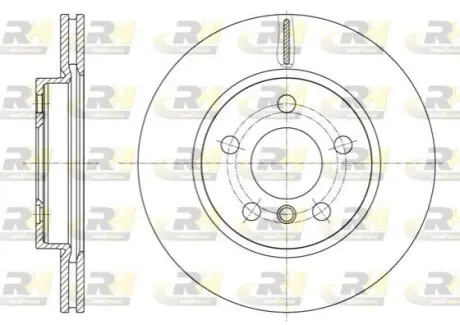 Гальмівний диск ROADHOUSE 61617.10 Купити в Україні