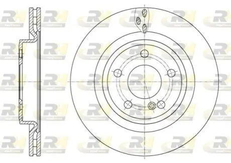 Фото Тормозной диск ROADHOUSE (61633.10) изображение 1