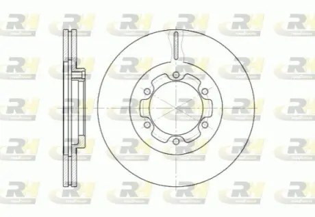 Фото Тормозной диск ROADHOUSE (6188.10) изображение 1
