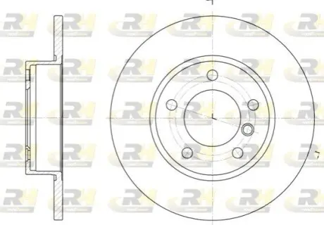Фото Тормозной диск ROADHOUSE (6323.00) изображение 1