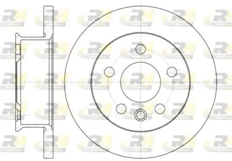 Фото Гальмівні диски ROADHOUSE (6414.00) зображення 1