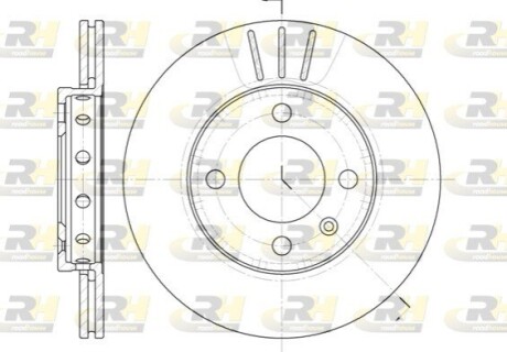 Тормозной диск ROADHOUSE 6426.10
