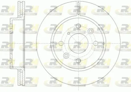Фото Гальмівні диски ROADHOUSE (6523.10) зображення 1
