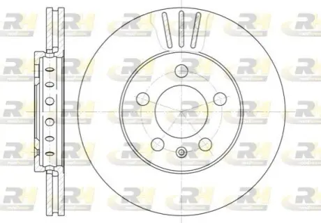 Тормозной диск ROADHOUSE 6545.10