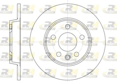 Тормозной диск ROADHOUSE 6558.00