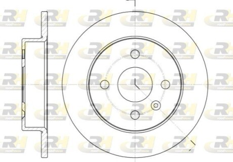 Тормозной диск ROADHOUSE 6570.00