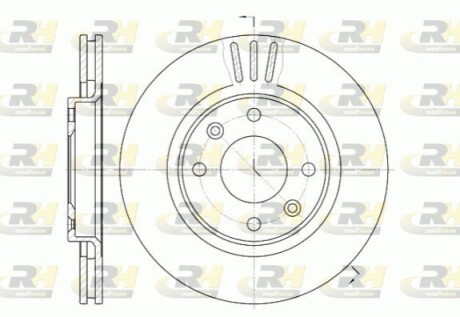 Тормозной диск ROADHOUSE 6603.10