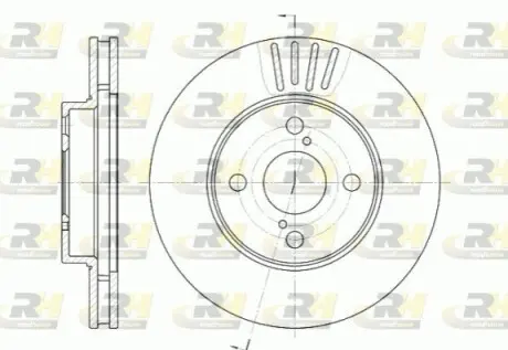 Фото Тормозной диск ROADHOUSE (6742.10) изображение 1