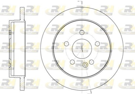 Тормозной диск ROADHOUSE 679900 (фото 1)