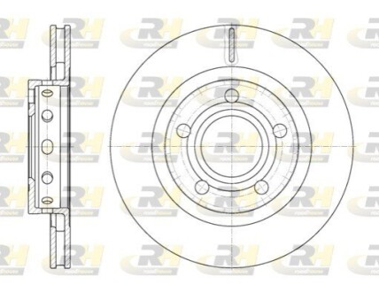 Тормозной диск ROADHOUSE 6822.10