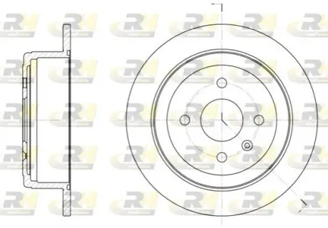 Фото Тормозной диск ROADHOUSE (6873.00) изображение 1