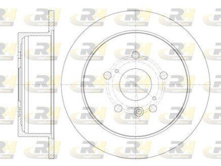 Тормозной диск ROADHOUSE 6911.00 (фото 1)