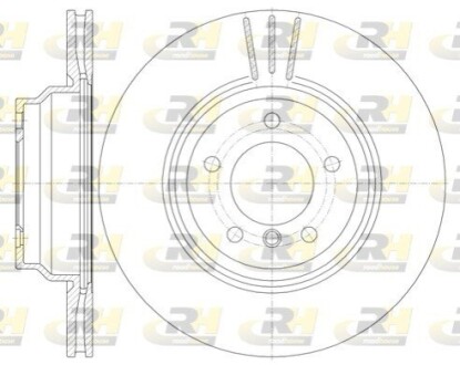 Тормозной диск ROADHOUSE 697510